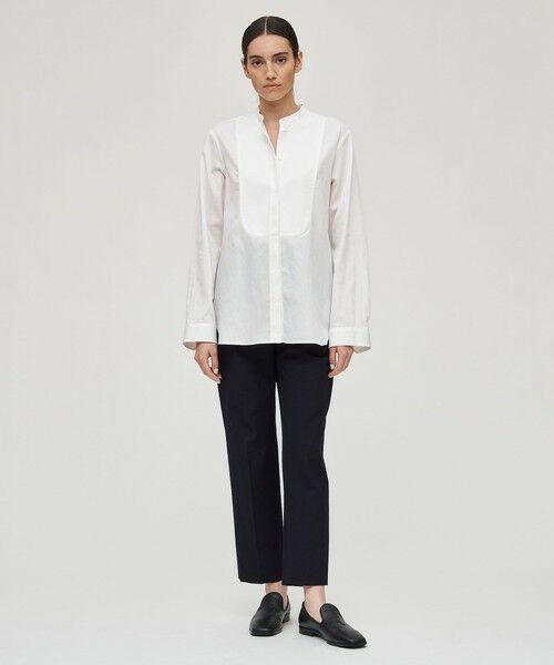 TOMORROWLAND / トゥモローランド シャツ・ブラウス | ドビークロス ブザムシャツ | 詳細12