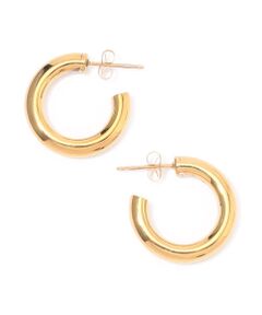 LAURA LOMBARDI MEDIUM HOOPS ピアス