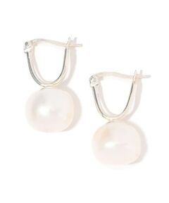 mounir hinged pearl ピアス