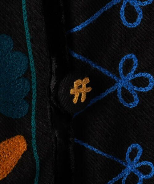 TOMORROWLAND / トゥモローランド ノーカラージャケット | forte_forte コットンウール 刺繍ジャケット | 詳細4