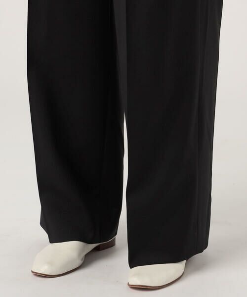 WOOL MOHAIR SLACKS ウールモヘヤ ハイウエストスラックス