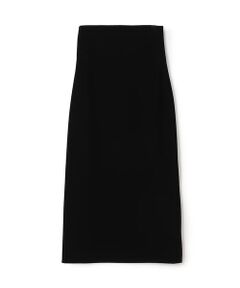 DOUBLE CRAPE SKIRT トリアセテート ハイウエストスカート