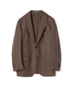 ウールカシミヤ シングルブレステッド2Bジャケット Ermenezild Zegna Trofeo Cashmere