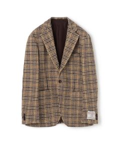 ウールツイード シングルブレステッド3Bジャケット Harris Tweed