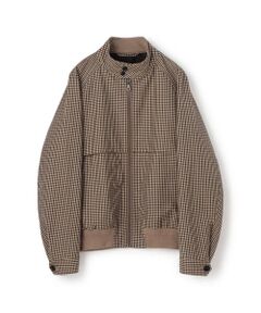 ウールコットン ハリントンジャケット Dormeuil Trench