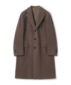 ウールカシミヤ シングルチェスターコート Ermenezild Zegna 14milmil14