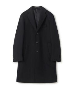TOMORROWLAND / トゥモローランド ステンカラーコート | ウールカシミヤビーバー チェスターコート