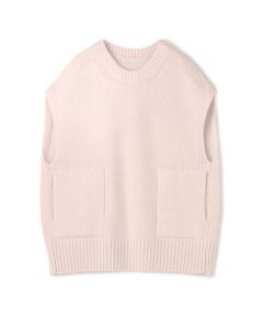 TOMORROWLAND / トゥモローランド ニット・セーター | ファインウール　クルーネックベスト