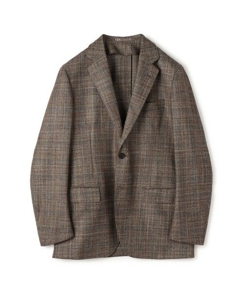 ウールシルクカシミヤ シングルブレステッド2Bジャケット Loro Piana Silk Air