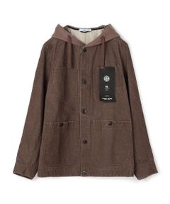 STONE ISLAND コットンヘンプ コンビパーカー