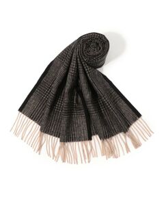 TOMORROWLAND / トゥモローランド マフラー・ショール・スヌード・ストール | シルク チェック マフラー NOVARA