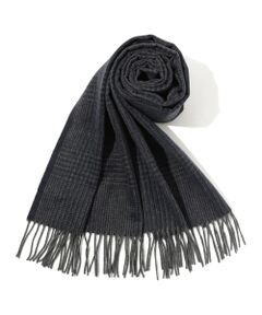 TOMORROWLAND / トゥモローランド マフラー・ショール・スヌード・ストール | シルク チェック マフラー NOVARA