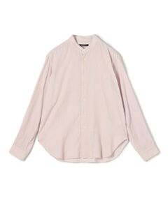 TOMORROWLAND / トゥモローランド シャツ・ブラウス | コットンカシミヤコーデュロイ スタンドカラーシャツ