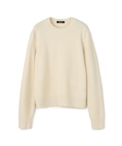 CAPRI KNIT ウール ニットクルーネックプルオーバー