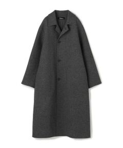 MELTON LONG COAT ウール ダブルフェイスロングコート