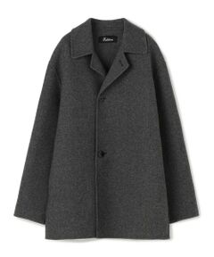 MELTON SHORT COAT ウール ダブルフェイスショートコート