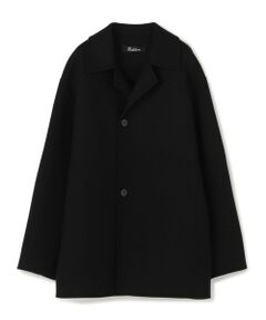 MELTON SHORT COAT ウール ダブルフェイスショートコート