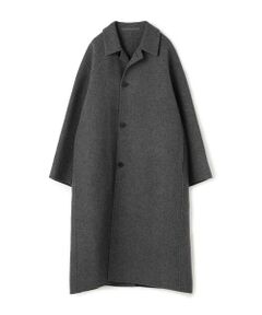 MELTON LONG COAT ウール ダブルフェイスロングコート