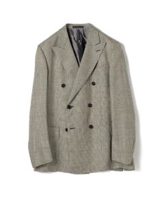 TOMORROWLAND / トゥモローランド テーラードジャケット | CARUSO リネンウール ダブルブレステッド6Bジャケット