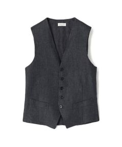 TOMORROWLAND / トゥモローランド ベスト | Salvatore Piccolo リネン 5Bベスト