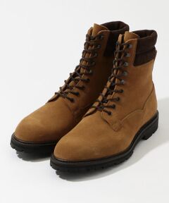 CROCKETT&JONES スエードレースアップブーツ