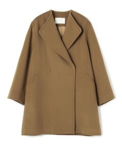 TOMORROWLAND / トゥモローランド その他アウター | ウールカシミヤダブルフェイス ビックカラーコート