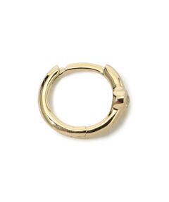 Otiumberg. Huggie Hoop ホワイトサフャイアピアス