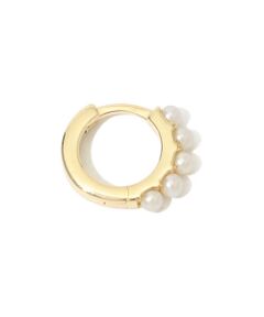 TOMORROWLAND / トゥモローランド ピアス・イヤリング | Otiumberg. Pearl Huggie Hoop ピアス
