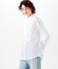 TOMORROWLAND / トゥモローランド シャツ・ブラウス | BOURRIENNE コットン フロントピンタックシャツ