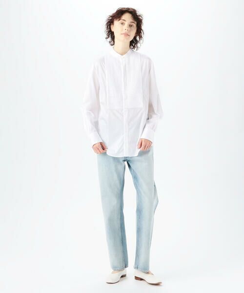 TOMORROWLAND / トゥモローランド シャツ・ブラウス | BOURRIENNE コットン フロントピンタックシャツ | 詳細1