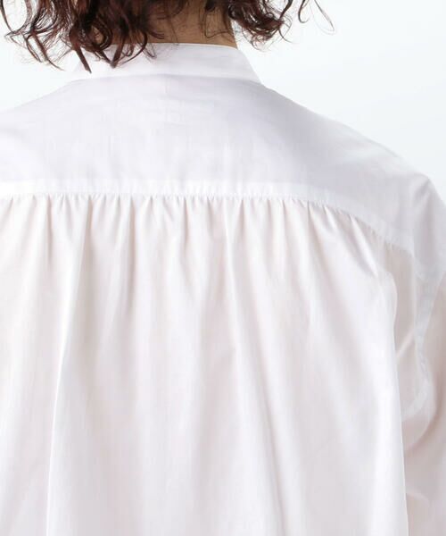 TOMORROWLAND / トゥモローランド シャツ・ブラウス | BOURRIENNE コットン フロントピンタックシャツ | 詳細6