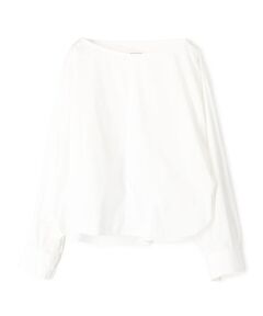 TOMORROWLAND / トゥモローランド シャツ・ブラウス | ファインコットンブロード ボートネックブラウス