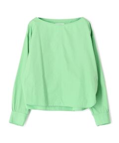 TOMORROWLAND / トゥモローランド シャツ・ブラウス | ファインコットンブロード ボートネックブラウス