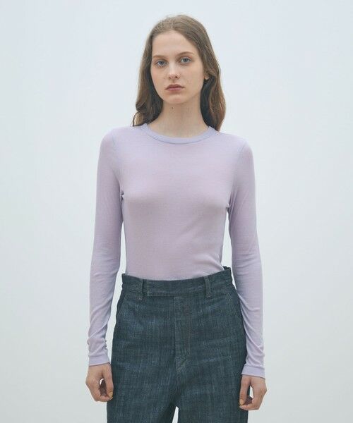 TOMORROWLAND / トゥモローランド カットソー | 【一部WEB先行予約】シアージャージー クルーネックプルオーバー | 詳細19