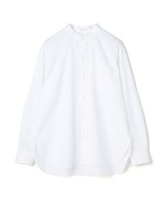 TOMORROWLAND / トゥモローランド シャツ・ブラウス | ノーブルコットン バンドカラーシャツ