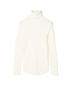 TOMORROWLAND / トゥモローランド ニット・セーター | コットンシルクリブ タートルネックプルオーバー