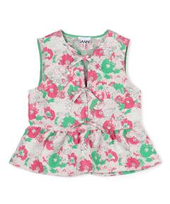 TOMORROWLAND / トゥモローランド シャツ・ブラウス | GANNI ジャカード スリーブレスブラウス