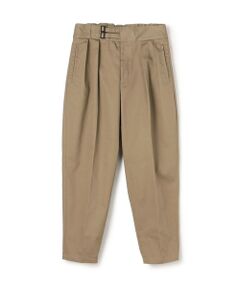 TOMORROWLAND / トゥモローランド その他パンツ | ポリエステルコットンツイル ダブルバックルパンツ