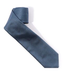 TOMORROWLAND / トゥモローランド ネクタイ | TOMORROWLAND シルク  ハンドトゥース柄ネクタイ