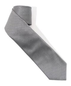 TOMORROWLAND / トゥモローランド ネクタイ | TOMORROWLAND シルク  ハンドトゥース柄ネクタイ