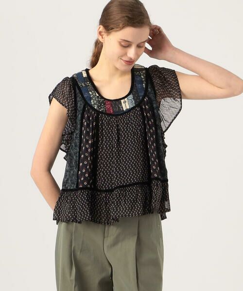 セール】 SEA NEW YORK Flutter Slv Tops ブラウス （シャツ・ブラウス