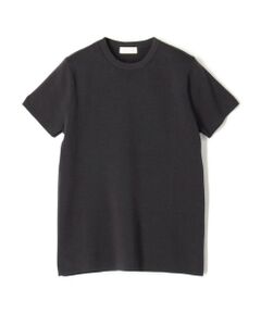 TOMORROWLAND / トゥモローランド ニット・セーター | ハイゲージコットン ハーフスリーブプルオーバー