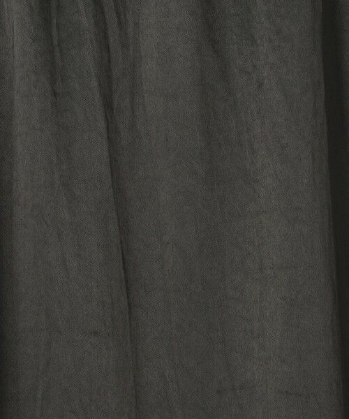 TOMORROWLAND / トゥモローランド ロング・マキシ丈スカート | メローサテン フロントギャザーロングスカート | 詳細9