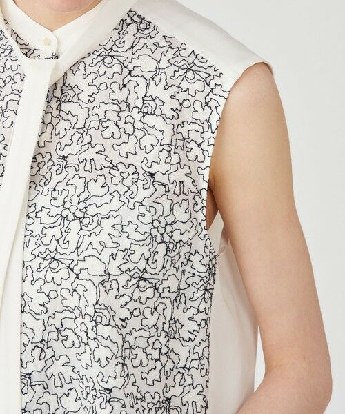 TOMORROWLAND / トゥモローランド シャツ・ブラウス | キースエンブロイダリー ボウタイブラウス | 詳細11