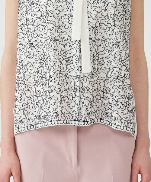 TOMORROWLAND / トゥモローランド シャツ・ブラウス | キースエンブロイダリー ボウタイブラウス | 詳細12