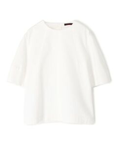 TOMORROWLAND / トゥモローランド シャツ・ブラウス | ポワンピケ クルーネックブラウス