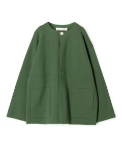 TOMORROWLAND / トゥモローランド その他アウター | コットンシルクミラノリブ ノーカラーコート