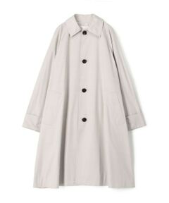 TOMORROWLAND / トゥモローランド ステンカラーコート | コットンシルクタイプライター ステンカラーコート