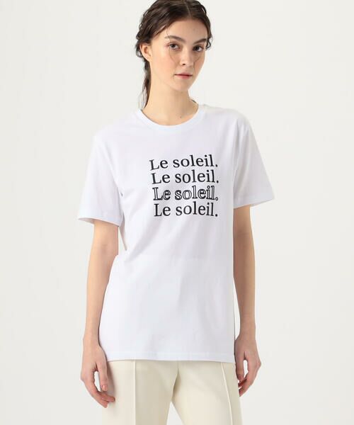 TOMORROWLAND / トゥモローランド Tシャツ | Les Petits Basics Le Soleil コットン プリントTシャツ | 詳細2