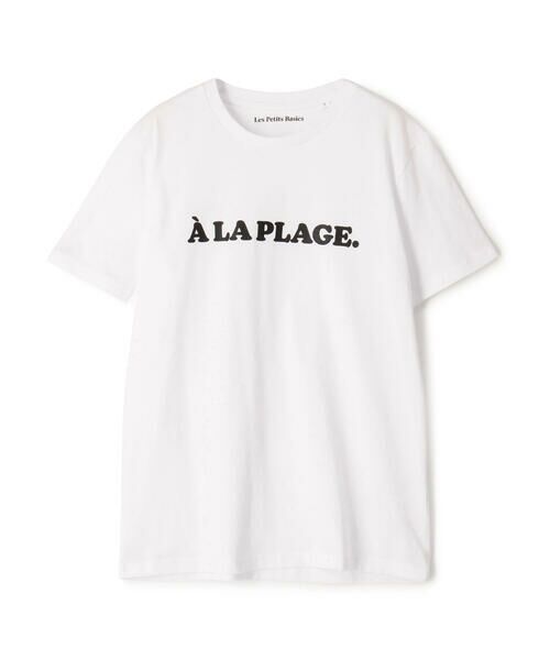 Les Petits Basics a la plage コットン プリントTシャツ （Tシャツ